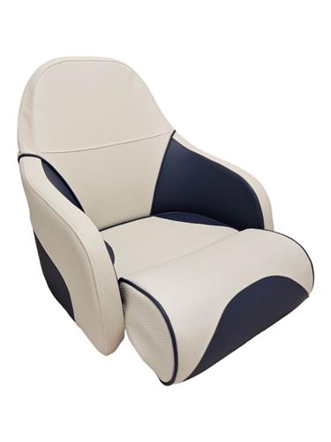 Hollex helm chair Classic Moon white/navy volume discount