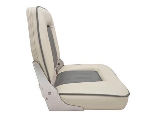 Hollex seat shell Silver Star cream/grey piping volume discount