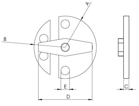 Hollex closure round 58mm