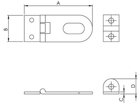 Hollex Schlossraub 64,7x25mm