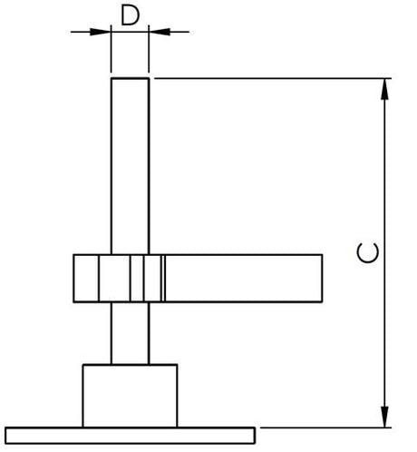 Hollex Lukengriff abschließbar 66x80mm