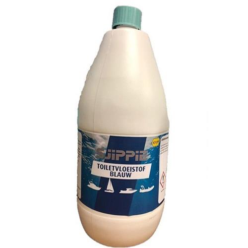 Sjippie Toiletvloeistof Blauw – Fles 2L