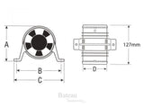 Attwood In-line blowers 3 of 4 inch - Bateau Bootservice