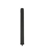 Black table leg for boat table complete 68 cm