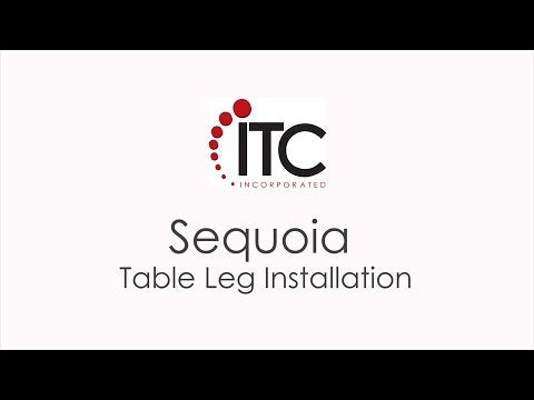 Sequoia table leg 65 cm – anodized aluminum