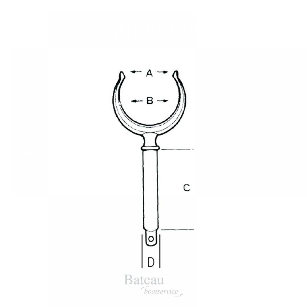 Roeidol Nylon D.51mm - Bateau Bootservice