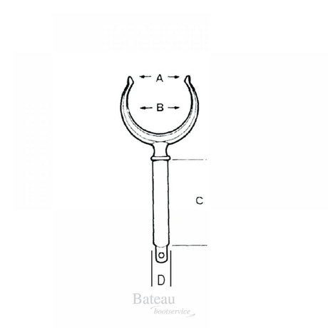 Roeidol Nylon D.56mm - Bateau Bootservice