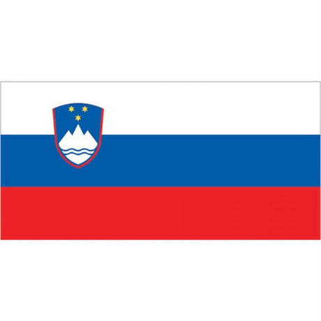 SLOVENIAN FLAG 20 X 30CM - Bateau Bootservice