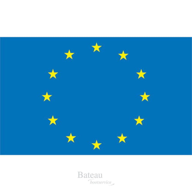 Vlag Europa 20 x 30 cm - Bateau Bootservice