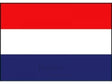 Vlag Nederland 30 x 45 cm - Bateau Bootservice